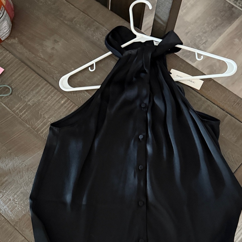 Banana Republic Black Sleeveless Top